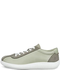 ECCO Women's Soft Zero Leather Lace Up Sneakers
