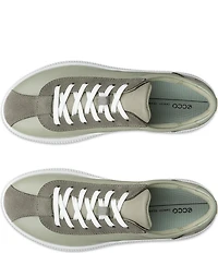 ECCO Women's Soft Zero Leather Lace Up Sneakers