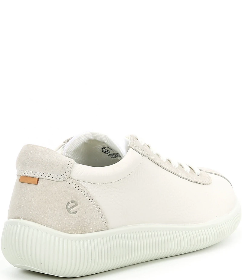 ECCO Women's Soft Zero Leather Lace Up Sneakers