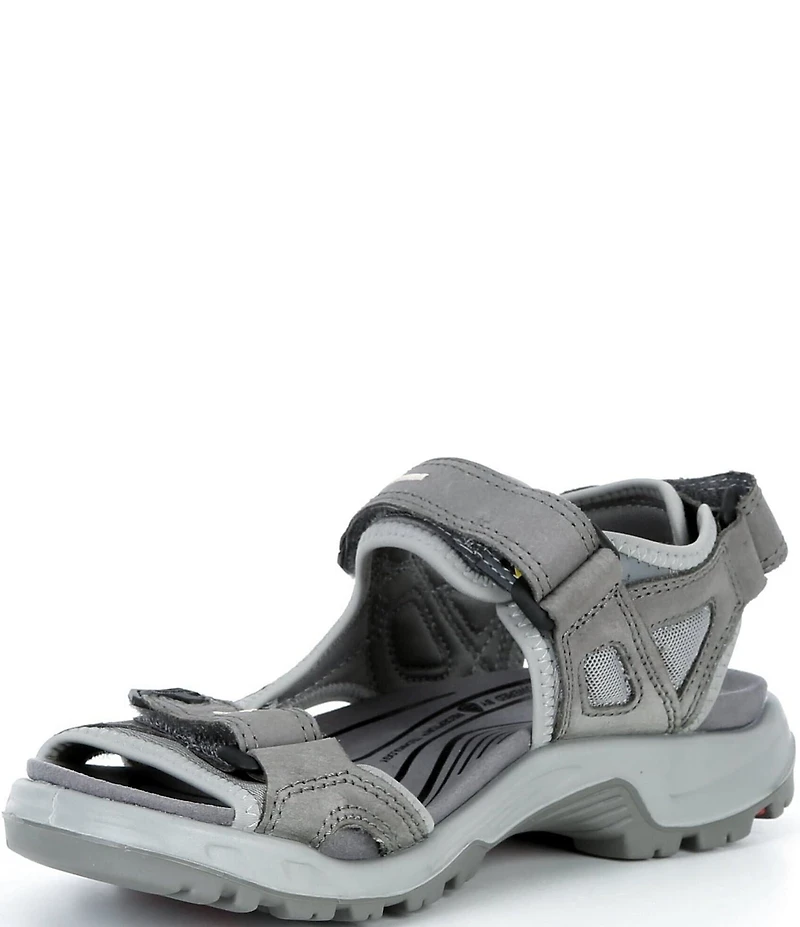 ECCO Men's Yucatan Oiled Nubuck Textile Backstrap Sandals