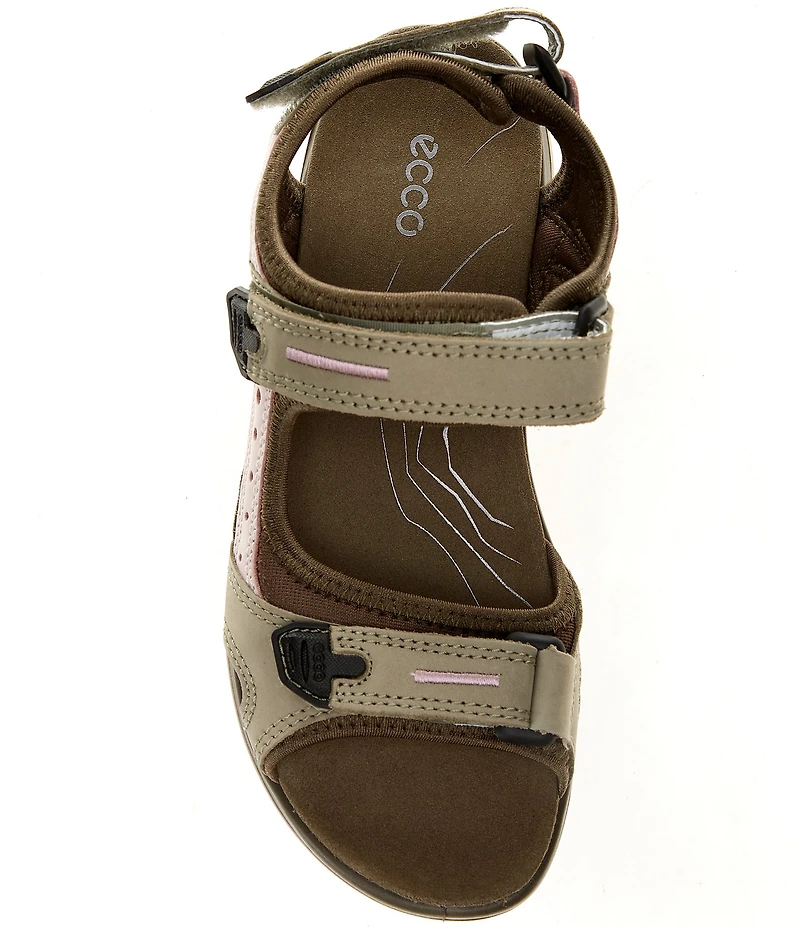 ECCO Offroad Yucatan Adjustable Strap Leather Sandals