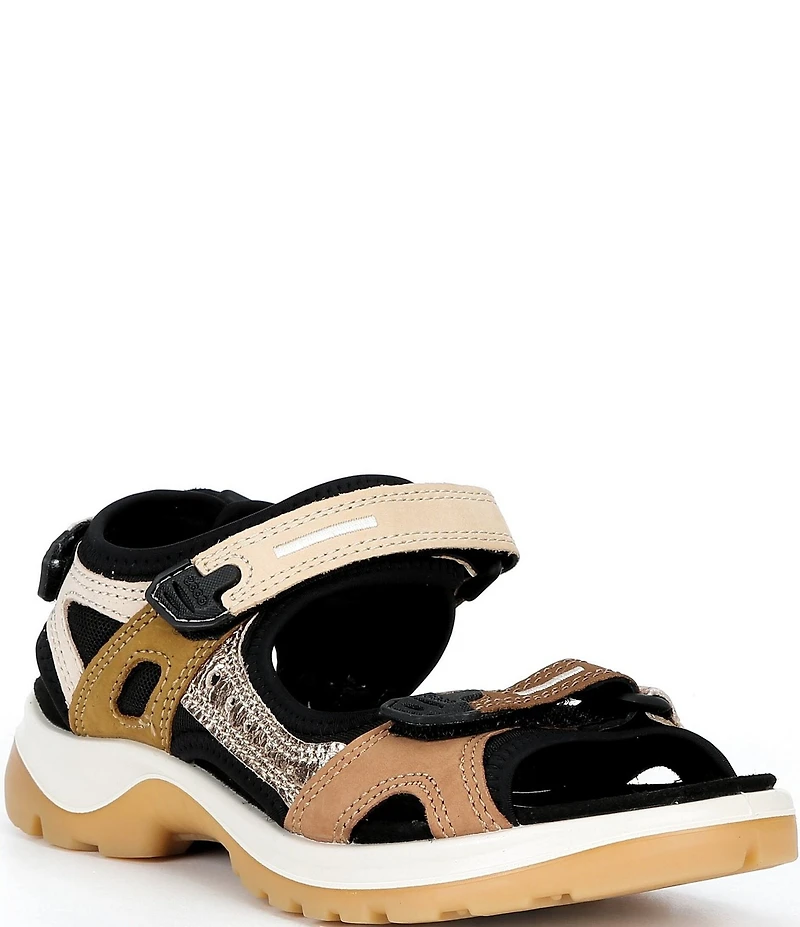 ECCO Offroad Yucatan Adjustable Strap Leather Sandals