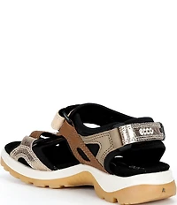ECCO Offroad Yucatan Adjustable Strap Leather Sandals