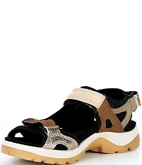 ECCO Offroad Yucatan Adjustable Strap Leather Sandals