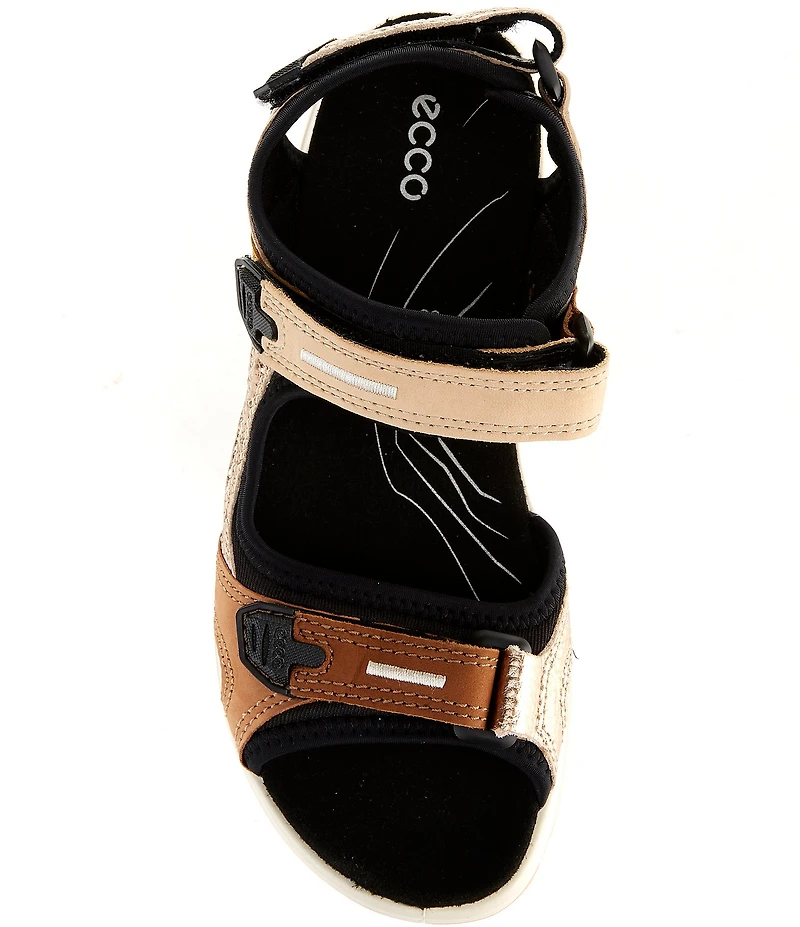 ECCO Offroad Yucatan Adjustable Strap Leather Sandals