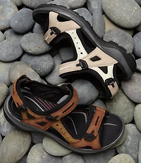 ECCO Offroad Yucatan Adjustable Strap Leather Sandals