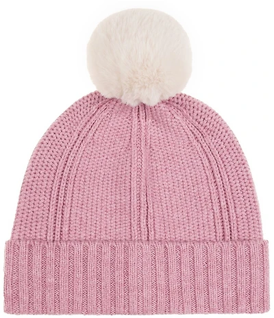 Echo Arched Ribbed Pom Beanie