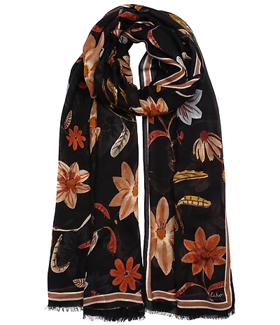 Echo Autumn Floral Scarf