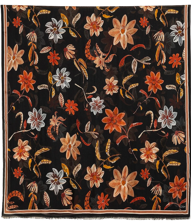 Echo Autumn Floral Scarf