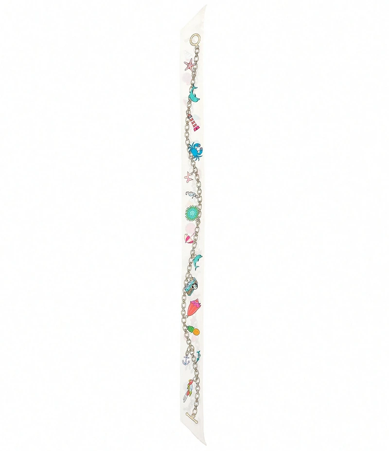 Echo Charmed Ribbon Neckerchief Scarf