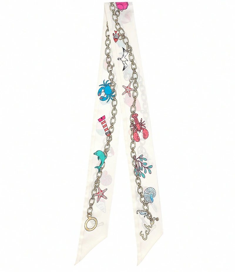 Echo Charmed Ribbon Neckerchief Scarf