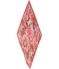 Echo Crazy Paisley Pleated Diamond Scarf
