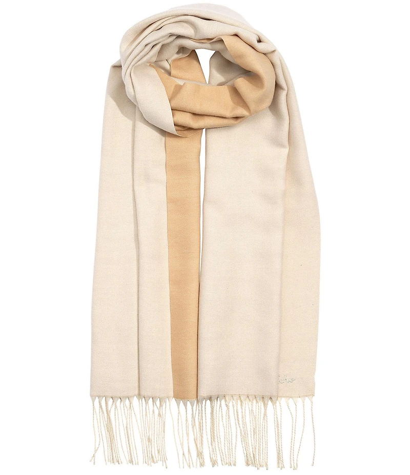 Echo Double Face Scarf Wrap