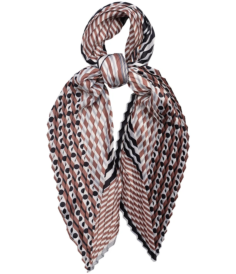 Echo Downtown Pleated Diamond Scarf