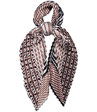 Echo Downtown Pleated Diamond Scarf