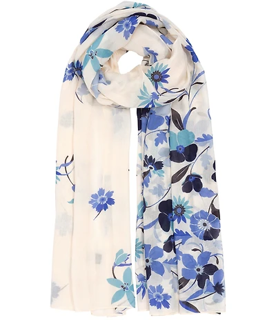 Echo Falling Flowers Scarf Wrap