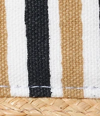 Echo Montauk Stripe Raffia Bucket Hat