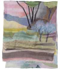 Echo Painterly Landscape Woven Wrap