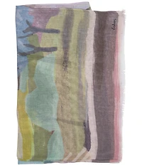 Echo Painterly Landscape Woven Wrap