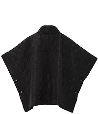 Echo Quilted Quarter Zip Poncho