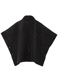 Echo Quilted Quarter Zip Poncho