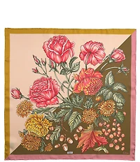 Echo Season Fall Florals Bandana Neckerchief Scarf