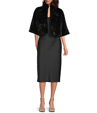 Echo Sheared Mink Faux Fur Jacket