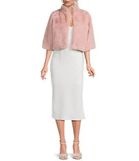 Echo Sheared Mink Faux Fur Jacket