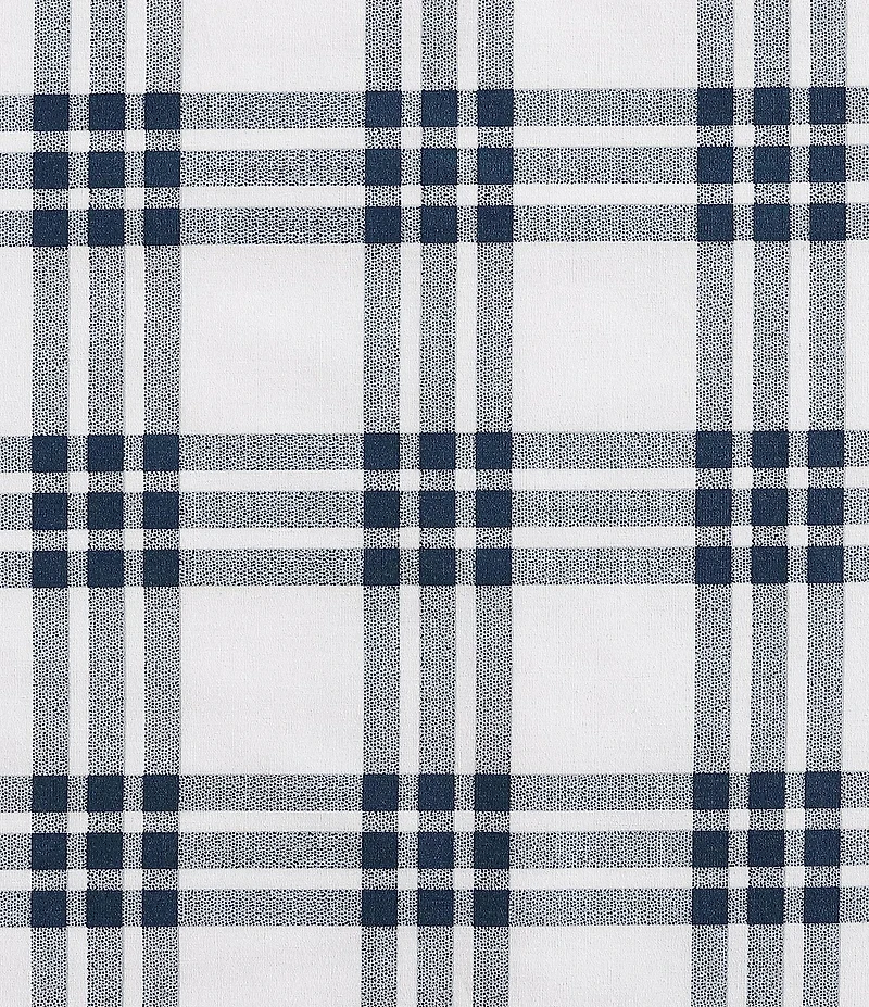Eddie Bauer Basic Plaid Cotton Percale Duvet Cover Mini Set