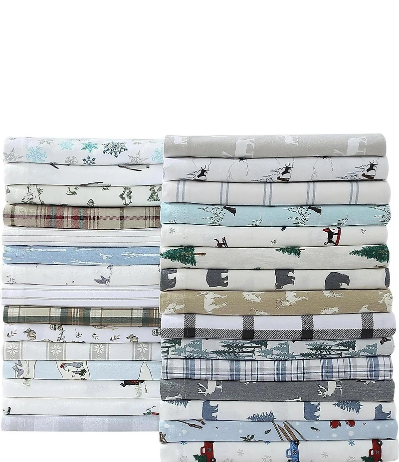 Eddie Bauer Beacon Hill Plaid Flannel Sheet Set