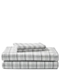 Eddie Bauer Beacon Hill Plaid Flannel Sheet Set