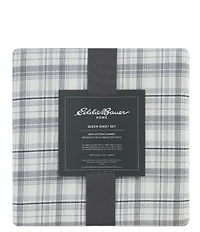 Eddie Bauer Beacon Hill Plaid Flannel Sheet Set