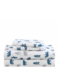 Eddie Bauer Bear Mountain Cotton Flannel Sheet Set