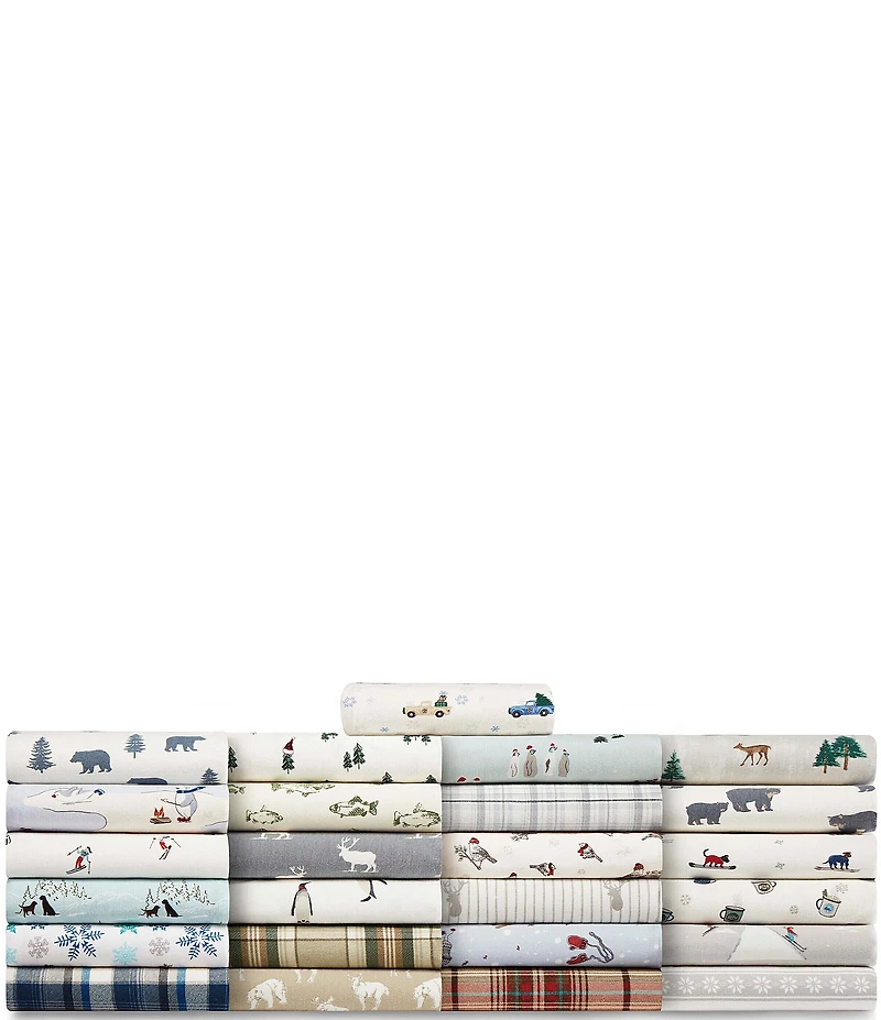 Eddie Bauer Buckhead Ridge Flannel Sheet Set