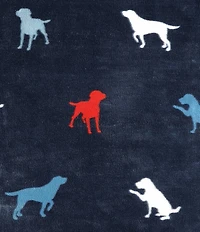 Eddie Bauer Buddy The Dog Ultra Soft Plush Fleece Throw Blanket