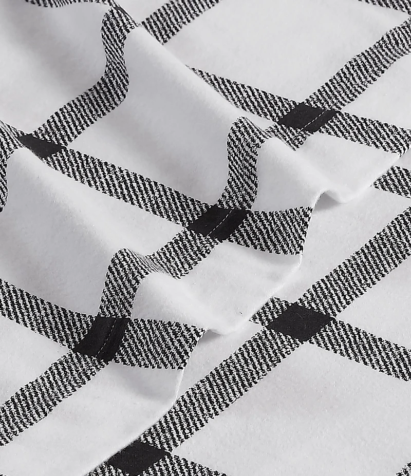 Eddie Bauer Bunkhouse Plaid Printed Flannel Sheet Set