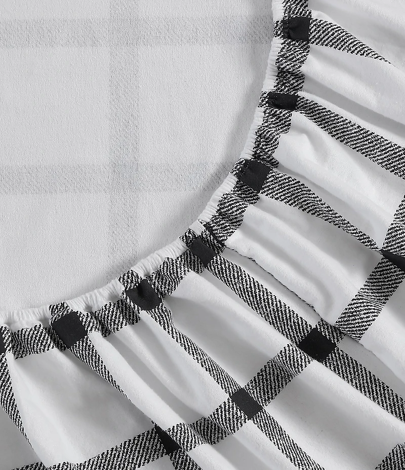 Eddie Bauer Bunkhouse Plaid Printed Flannel Sheet Set