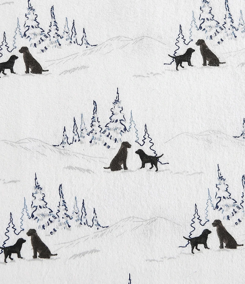 Eddie Bauer Dog Friends Printed Flannel Sheet Set