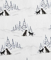 Eddie Bauer Dog Friends Printed Flannel Sheet Set