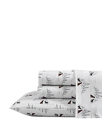 Eddie Bauer Dog Friends Printed Flannel Sheet Set