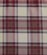 Eddie Bauer Edgewood Plaid Tab Top Window Valance