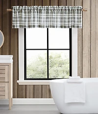 Eddie Bauer Fall Creek Plaid Pole Top Window Valance
