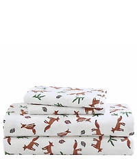 Eddie Bauer Fox Trail Flannel Cotton Sheet Set