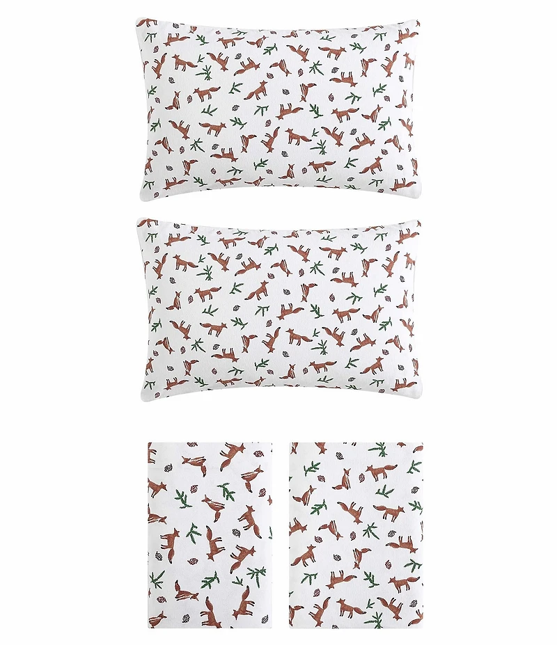 Eddie Bauer Fox Trail Flannel Cotton Sheet Set