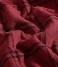 Eddie Bauer Kettle Falls Plaid Sherpa Throw