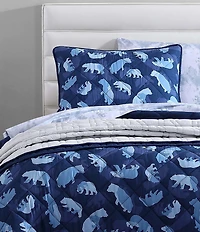 Eddie Bauer Kids' Camp Camo Reversible Quilt Mini Set