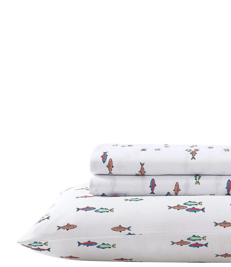 Eddie Bauer Kids' Fish Lake Microfiber Sheet Set
