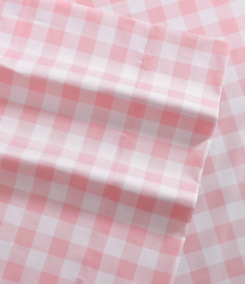 Eddie Bauer Kids' Poppy Plaid Microfiber Sheet Set