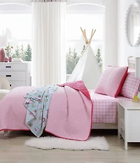 Eddie Bauer Kids' Poppy Plaid Microfiber Sheet Set