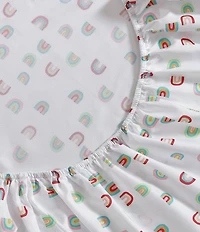 Eddie Bauer Kids' Sunnyvale Rainbow Microfiber Sheet Set